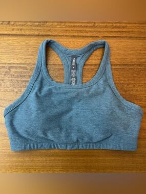 Vuori Blue  Racer Sports Bra Size M